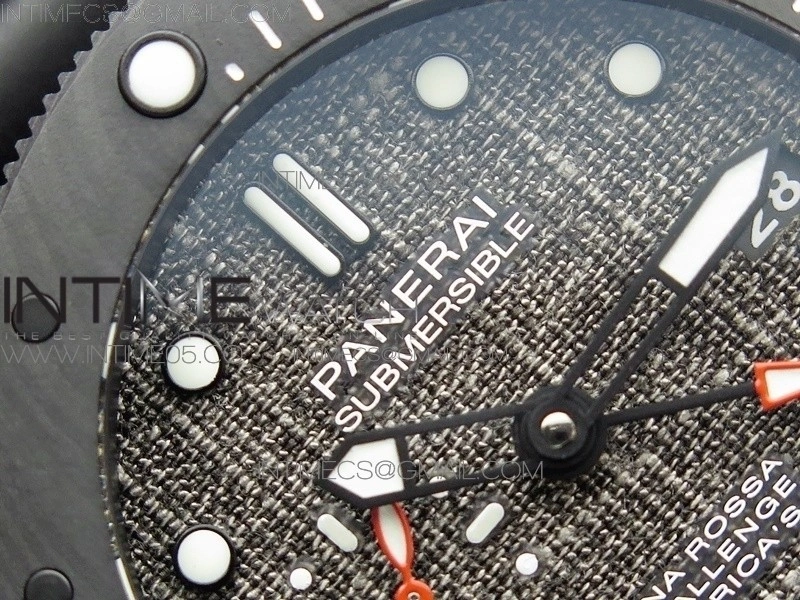 PAM1039 Carbotech VSF 1:1 Best Edition Dark Grey Sail Dial on Rubber Strap P.9010 Clone